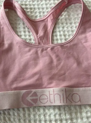 Ethika NWT Dusty Rose Sports Bra