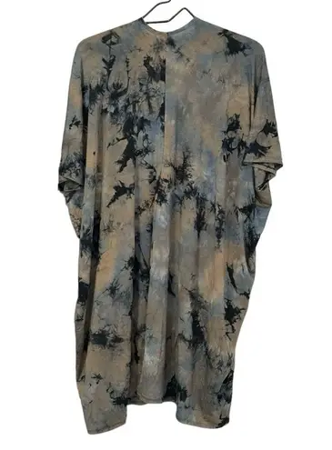 Mauve Tye Dye Oversized Kimono/Midi Duster(Size Small)