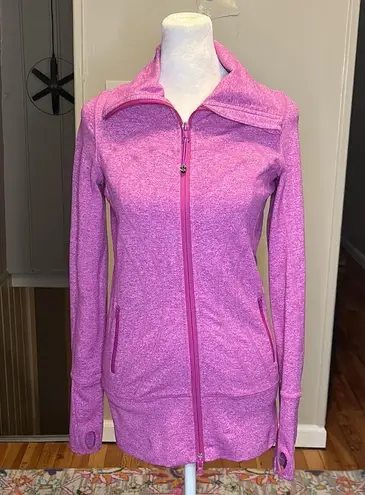 Lululemon  In Stride Jacket in Heathered Ultra Violet Pink New Size 4