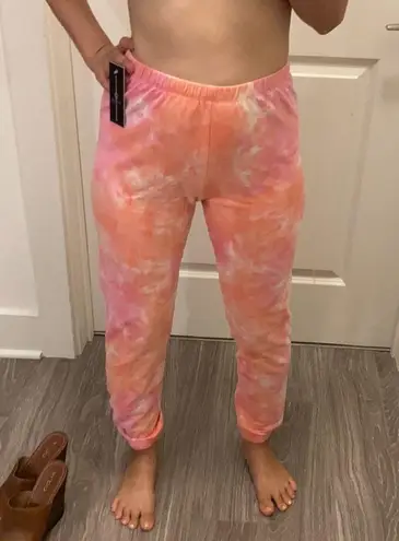 Lounge AR-33 Pink Tie Dye  Top & jogger set. S