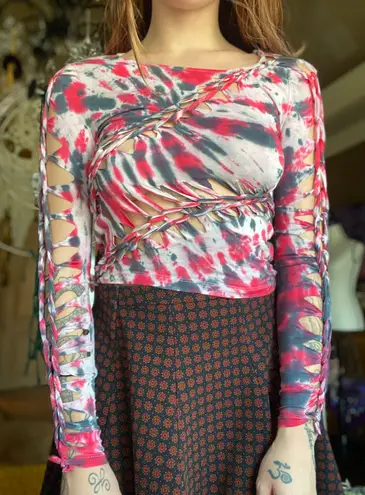 Sexy Shredded Shirt Unique Handmade