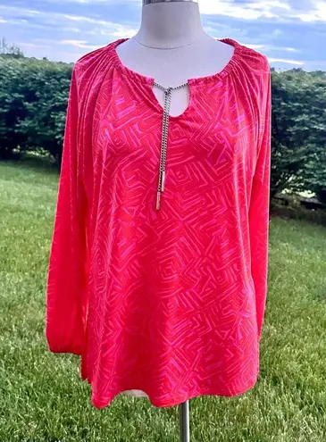 Michael Michael Kors Tops | Mk
Michael Kors Geometric Top Women Orange