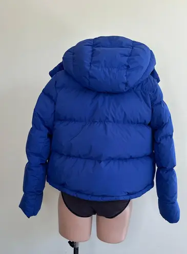 Lululemon Wunder Crop Puffer Jacket In Blue