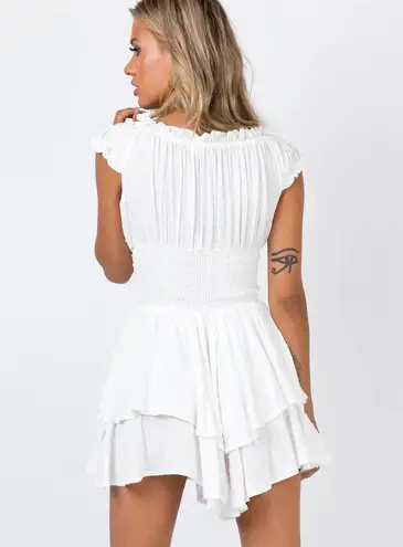 Princess Polly The Love Galore Romper White