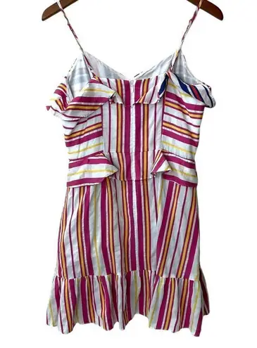 Parker  Isadora Skater Dress - Stripes - Pink/Poolside Stripe - 8