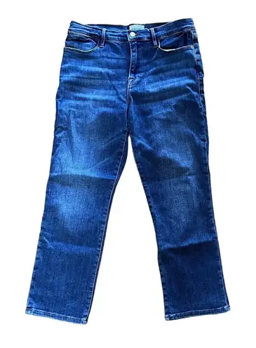 Frame Le High High Straight Bestia Medium Wash Size 31
