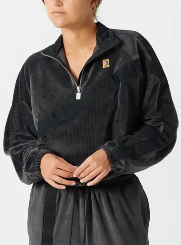 Nike velvet tennis jacket sale