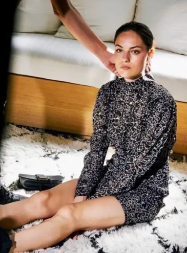 Ba&sh Robe Acia Mini Dress