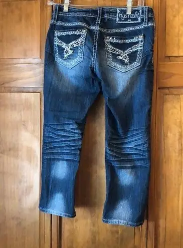 Hydraulic Gramercy Denim Jean Capris 4