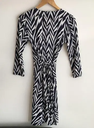 INC ‎ international concept Aztec long sleeve dress faux wrap Womens Size S