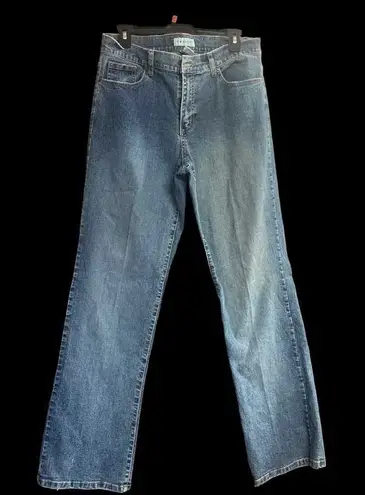 kim rogers Women’s Jeans Size 12 Blue Lightly Distressed