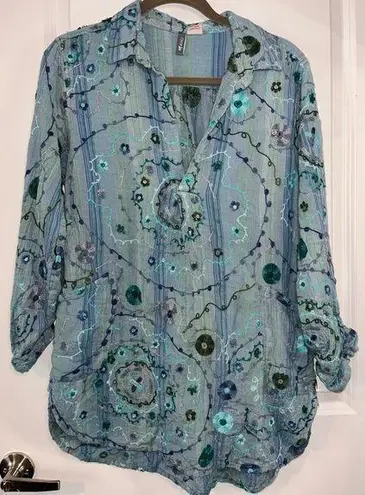 ANU Embroidered Boho Cotton Eco