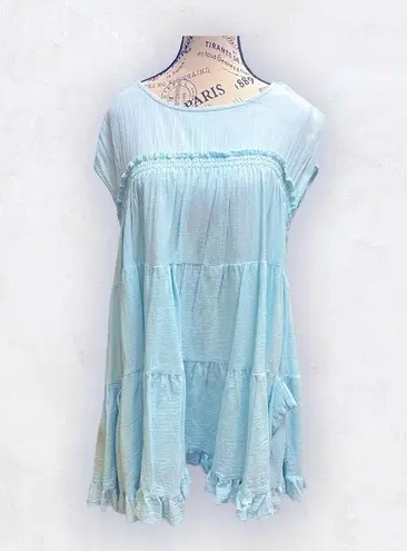 Free People JACQUELYN TUNIC MINI-DRESS - SZ XS - EUC - Spring 2023