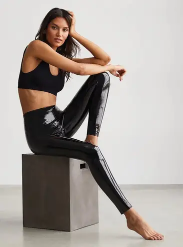 Commando Faux Leather Black Leggings