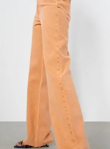 ZARA orange mom jeans Size 6