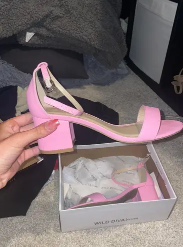 Pink High Heels Size 7.5