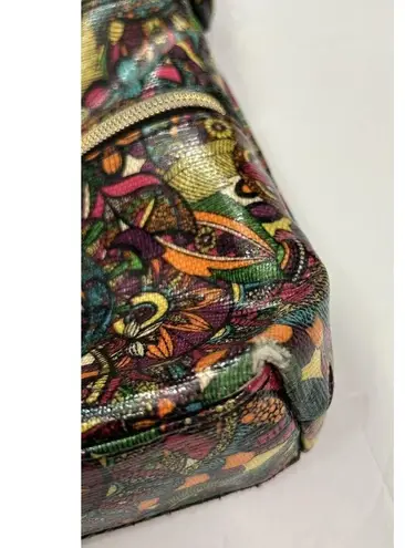 Sakroots ‎ Artist Circle Rainbow Spirit Desert Crossbody Bag Purse Coated Canvas