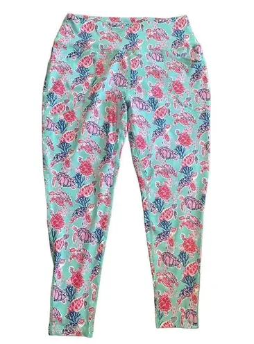 Simply Southern NWT  Saltydance Turtle Leggings Sz M - Image 1