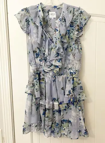 MISA Los Angeles Alona Mini Dress Floral