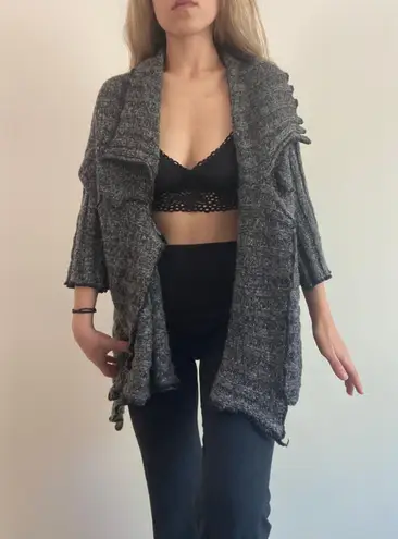 Grey Essential Cardigan Gray