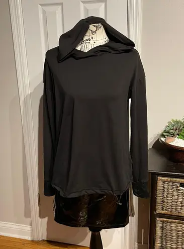 Nine West Active NWOT Drawstring Active Pullover Tee long sleeve Athletic Sport Gym Yoga Sweatshirt Sweater Hoodie Relaxed Fit Tired