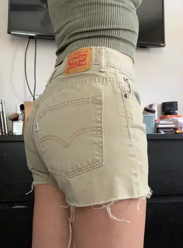 Levi's Vintage Khaki Shorts