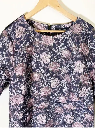 Eloquii Studio | NWT | Size 20 | Metallic Accent Pattern Jacquard A-Line Dress