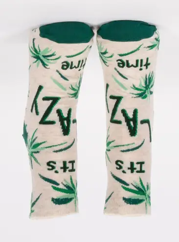 Blue Q Ankle Socks “It’s Lazy Time” NWT