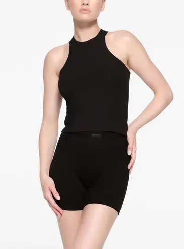 SKIMS Soft Lounge High Neck Tank Onyx Size Small