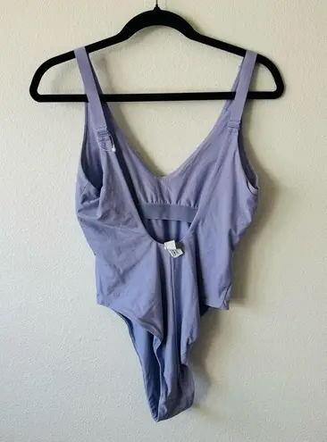 Lululemon  Waterside V-Neck Skimpy Fit One Piece in Lilac Smoke