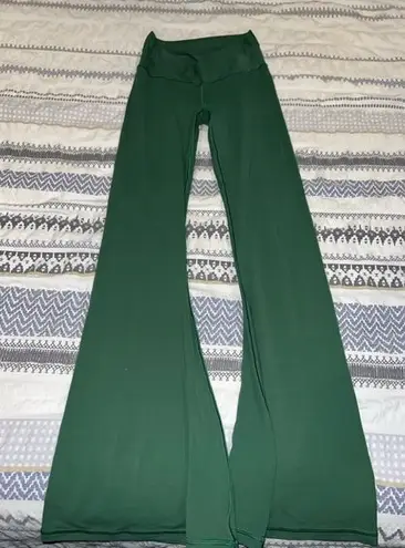 Aerie OFFLINE By  Real Me HW Crossover Flare‎ Legging Deep Forest green M thumbnail 1