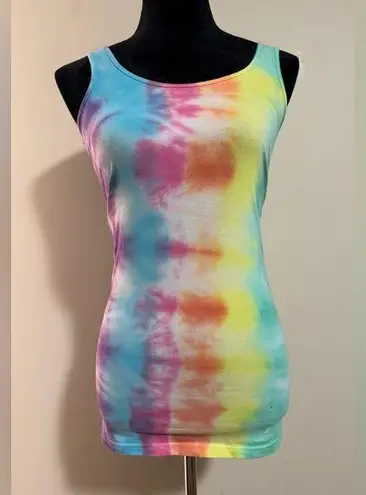 Handmade Abound Multicolor Tie-Dye Tank Top size large