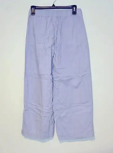Sincerely Jules Linen Blend Wide leg Blue Pants