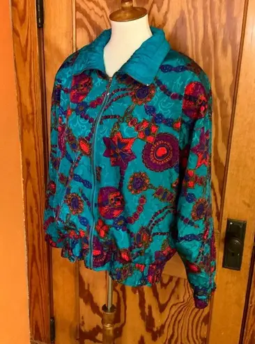 Lavon Vtg 90s Colorful lightweight jacket
