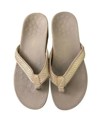 Vionic Studded Sandal Orthopedic Comfort Thong Sandals Size 10