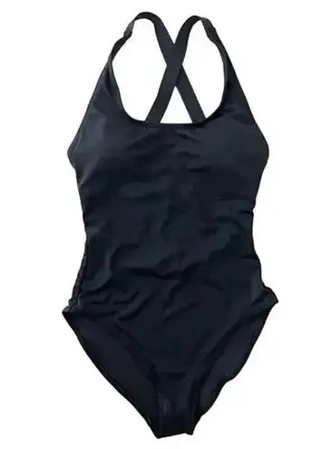 ANDIE Swim The Full Coverage Tulum One Piece in Black S NWT