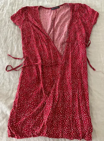 open lace back dress Brandy Melville Usa-Arianna Plaid Dress