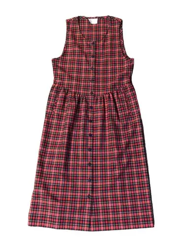 Pendleton Vintage Dress Womens L? Used Plaid Sleeveless