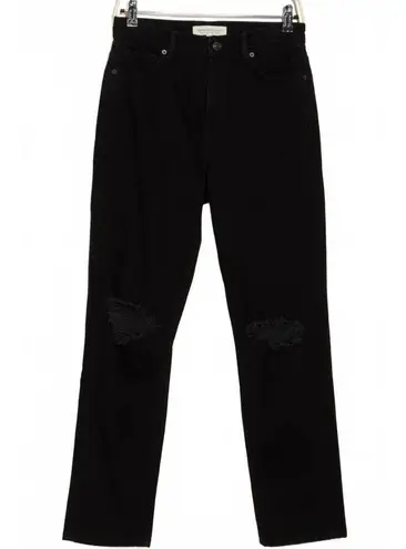 Current/Elliot The Boyfriend Original Fit Jeans Black Onyx NWT Size 24