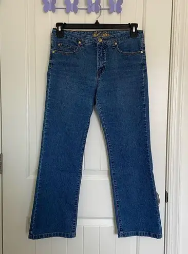 Bill Blass EUC |  women’s medium wash stretch bootcut jeans — size 6 petite