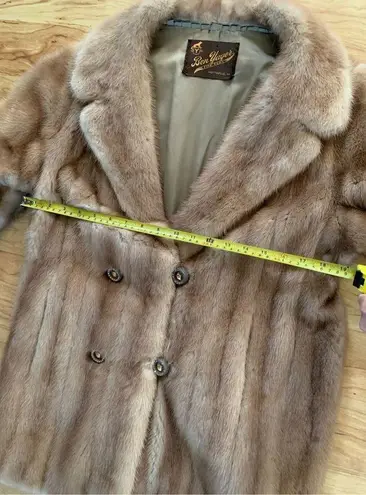 Real fur coat size medium