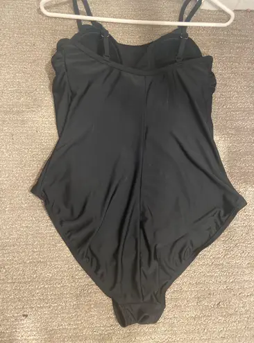 Catalina Black  One Piece Swimsuit 