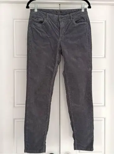J. McLaughlin Grey Corduroy Pants, size 4