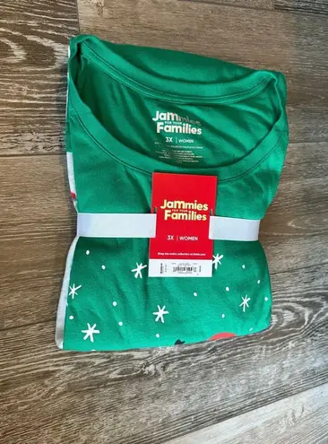 Jammie’s For Your Families NWT!   Woman’s Plus Sz 3X Christmas PJ Set