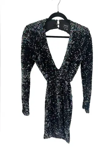 Bardot Jenny Mini Party Dress in Elctrc Sqn