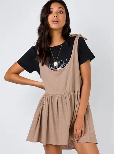 Princess Polly Juniper Mini Dress Tan Size 8 30 34 Off Retail From Shayla