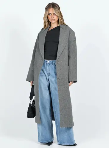 Princess Polly  Olsen Coat Slate
