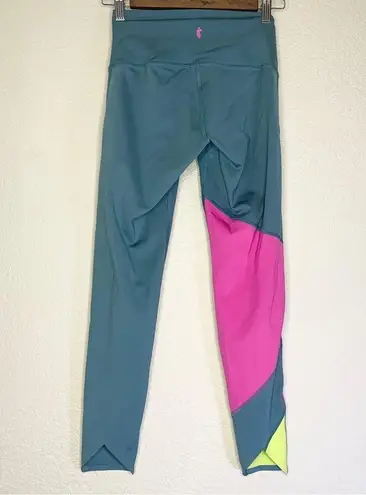 Cotopaxi Neon Color block Mariposa Tights Leggings Size XS