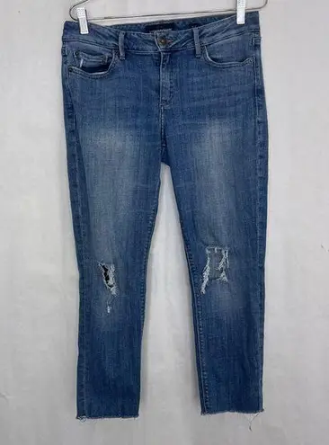 Lucky Brand  Lolita crop raw him jeans size 10 30