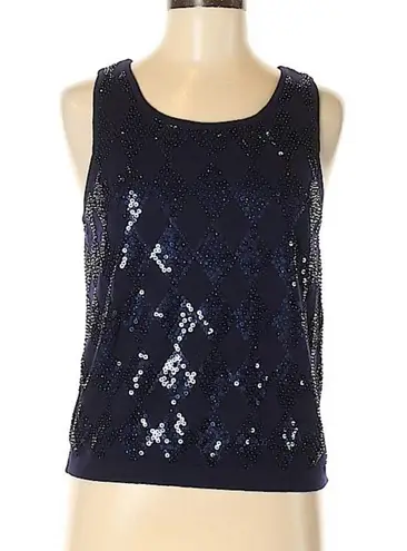 Dana Buchman 100% Merino Wool Sequined Sweater